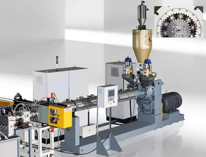 PET-Planetenextrusions-/Schmelzfiltrationstechnologie